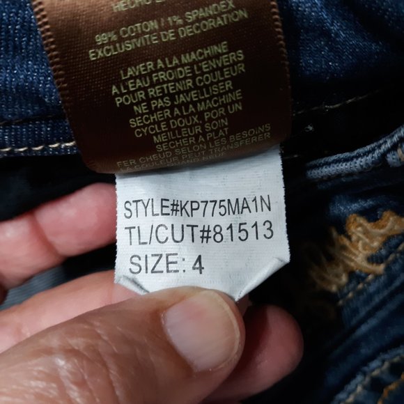 KUT from the Kloth Women's Catherine Slim Boyfriend Jeans Size 4 Cuffed Blue - Picture 13 of 16